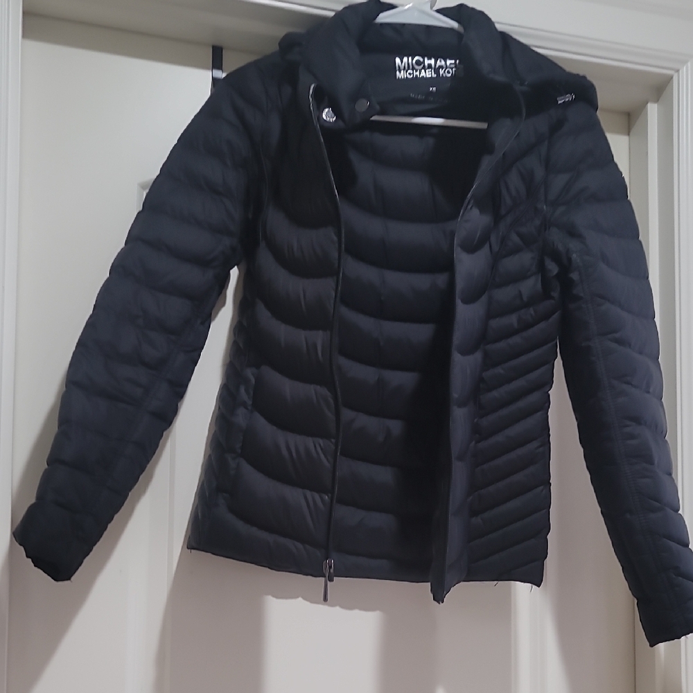 Michael Kors XS Women Black Puffer Jacket